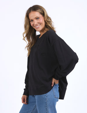 Foxwood Effortless Crew - Black