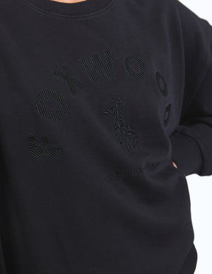 Foxwood Effortless Crew - Black