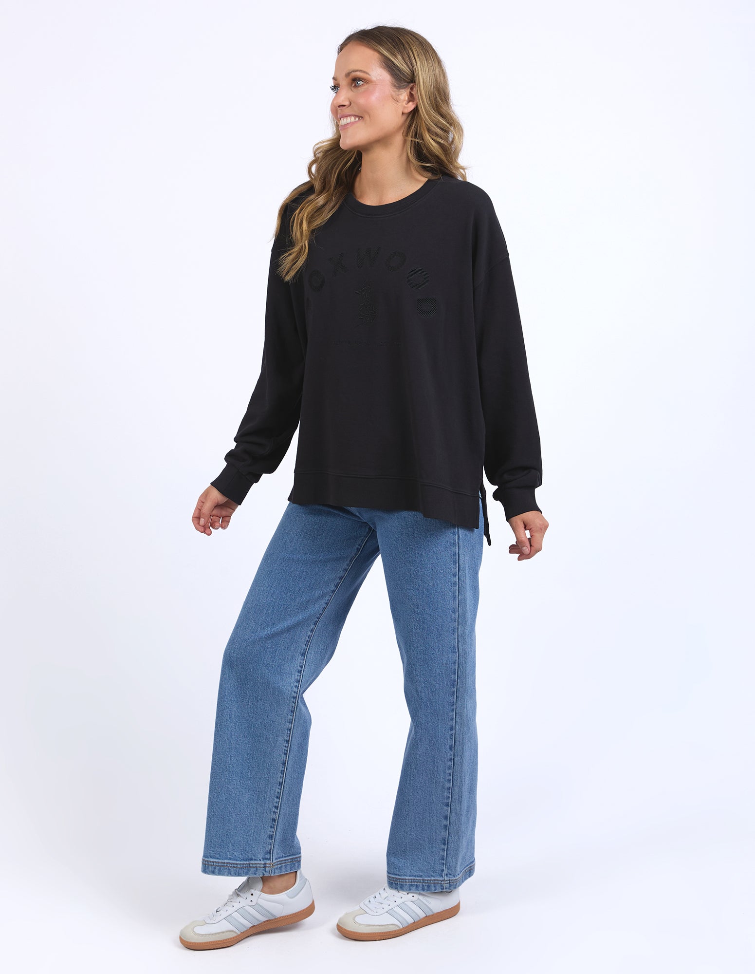Foxwood Effortless Crew - Black