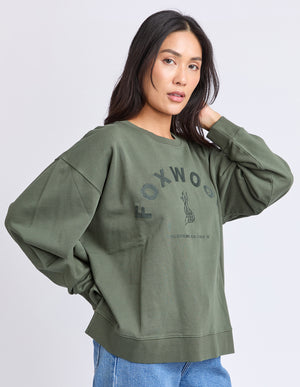 Foxwood Effortless Crew - Khaki