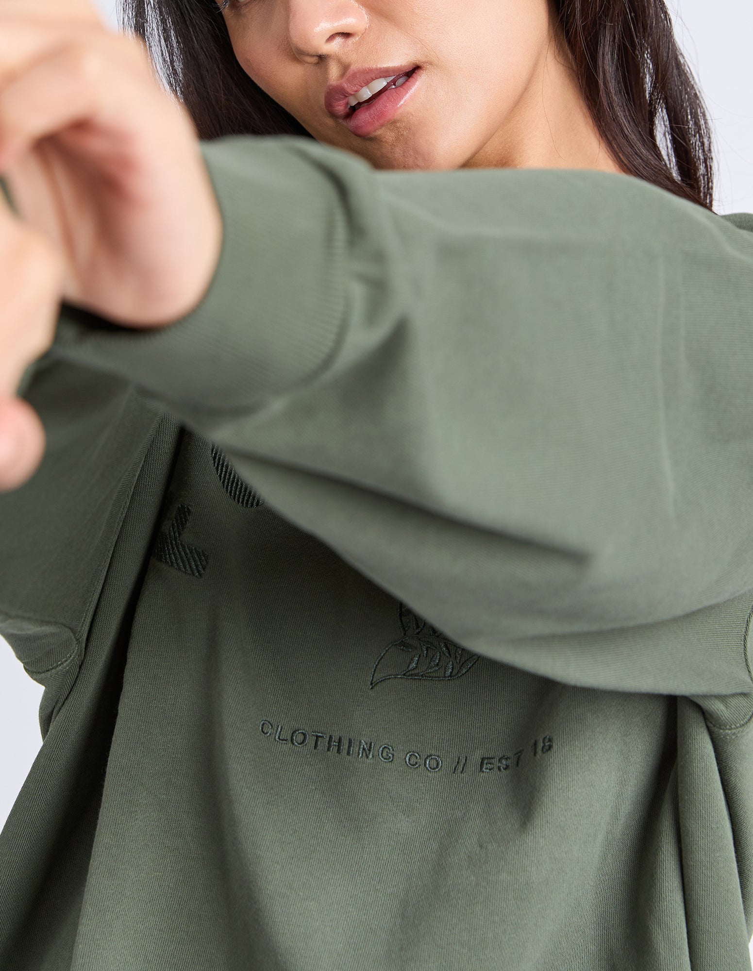 Foxwood Effortless Crew - Khaki