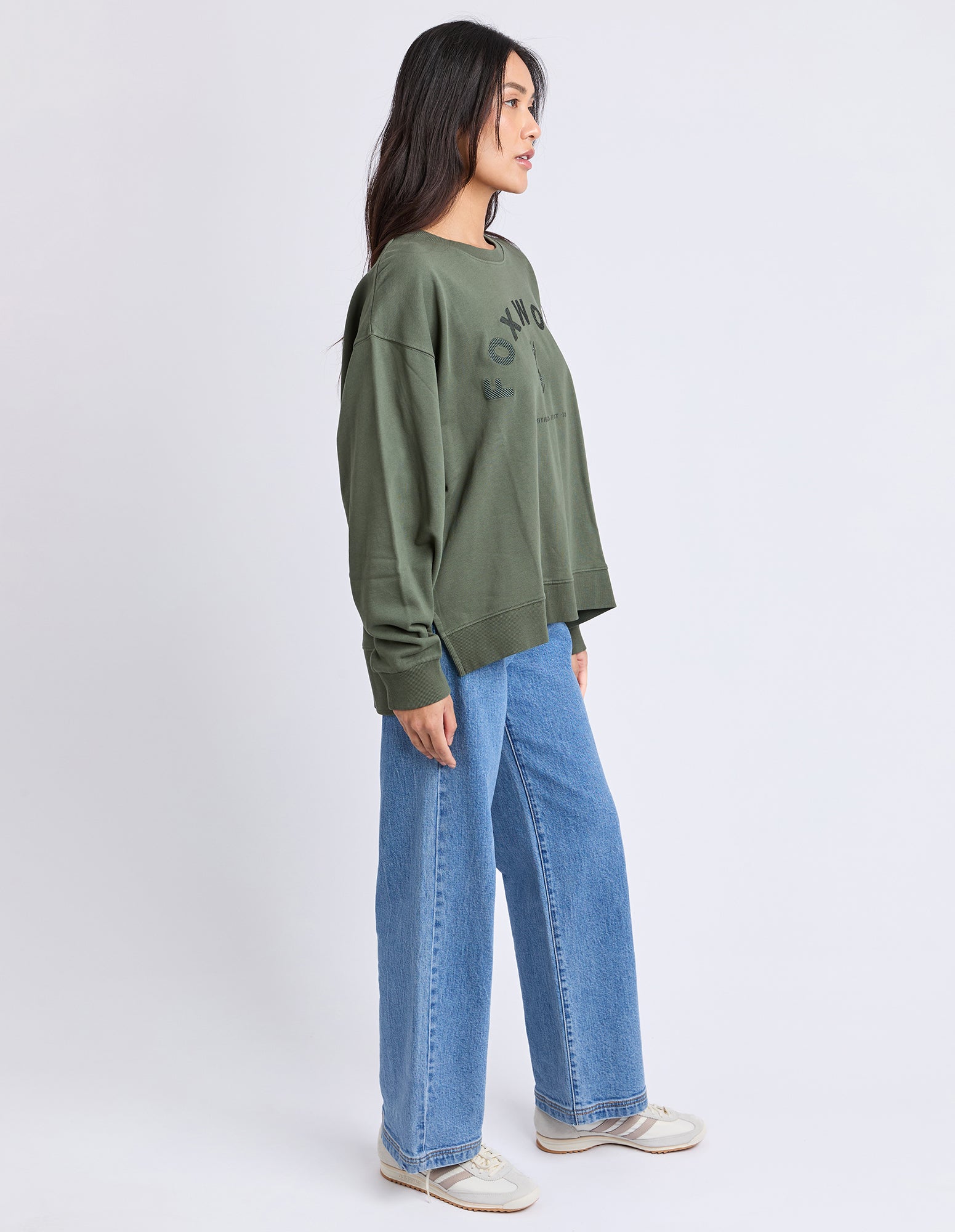 Foxwood Effortless Crew - Khaki