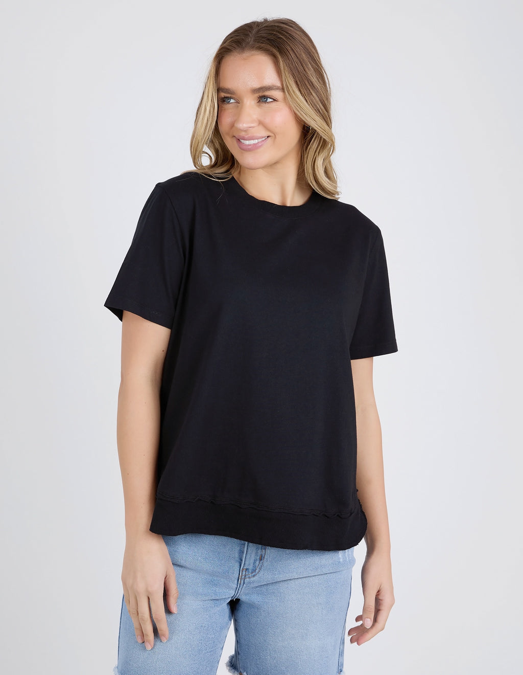 Foxwood Farrah SS Tee - Black