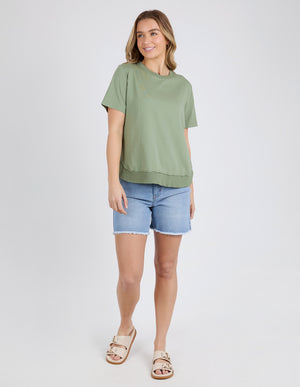 Foxwood Farrah SS Tee - Fern Green