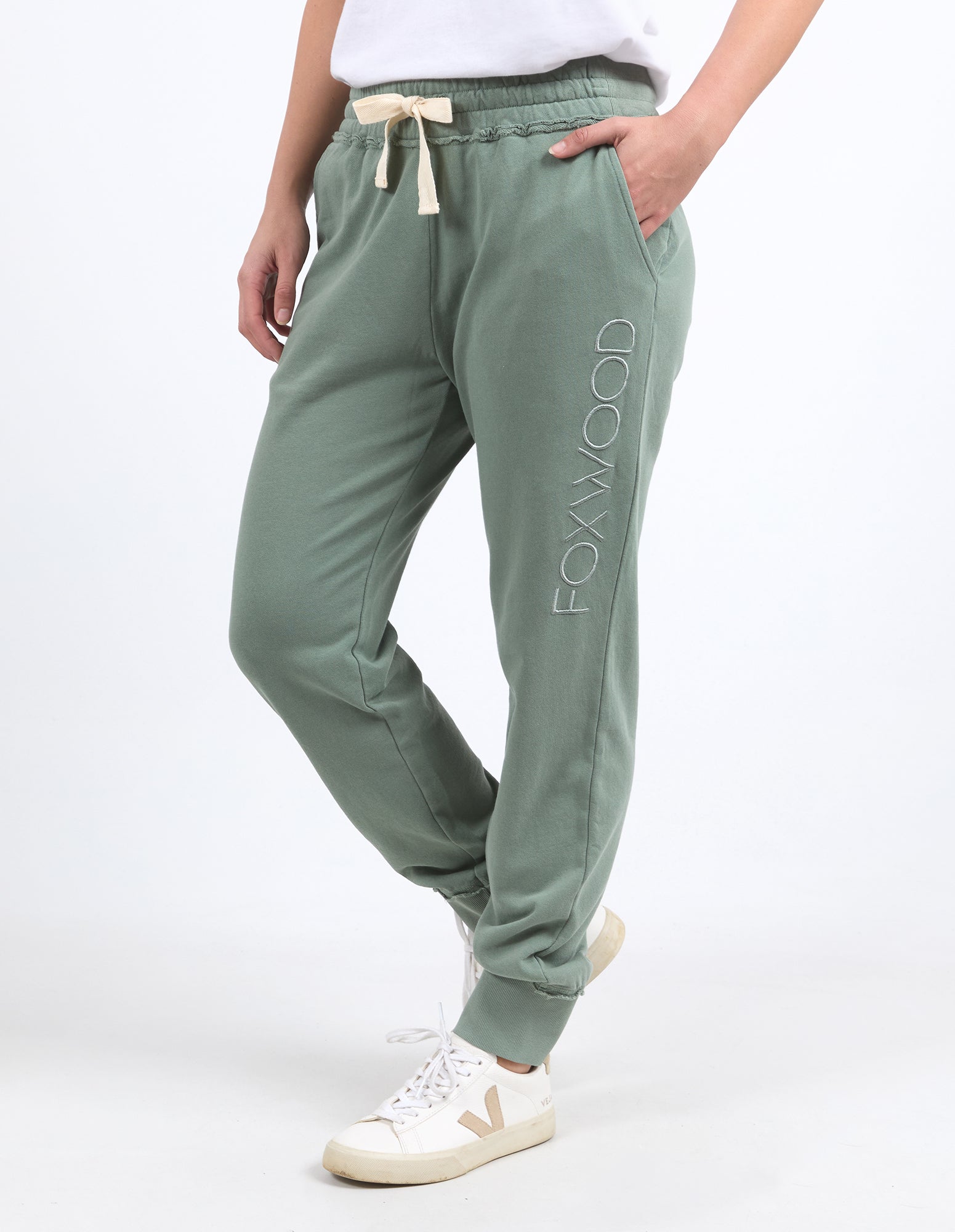 Foxwood Simplified Track Pant - Sage