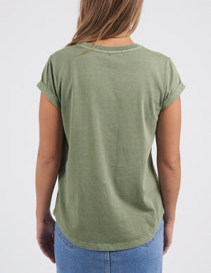 Foxwood Effortless Tee - Fern Green