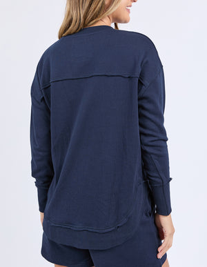 Foxwood Simplified Confetti Crew - Navy