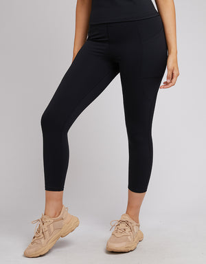 All About Eve Active 7/8 Legging - Black