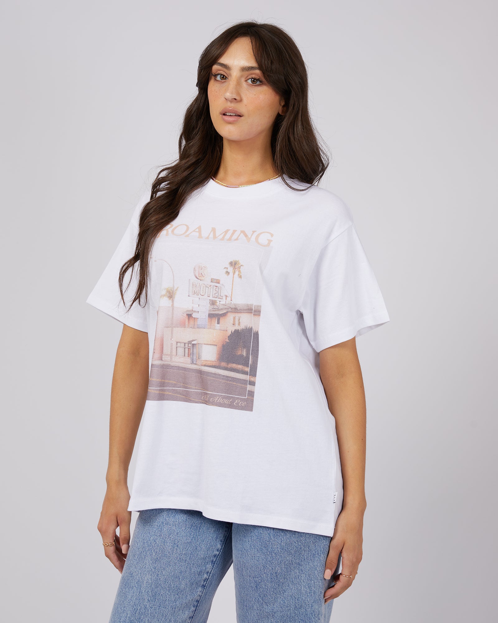 All About Eve Destination Tee White Sarsaparilla Boutique