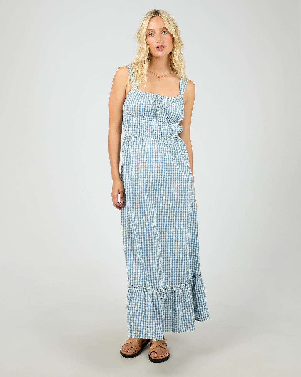 All About Eve Micky Maxi Dress - Check