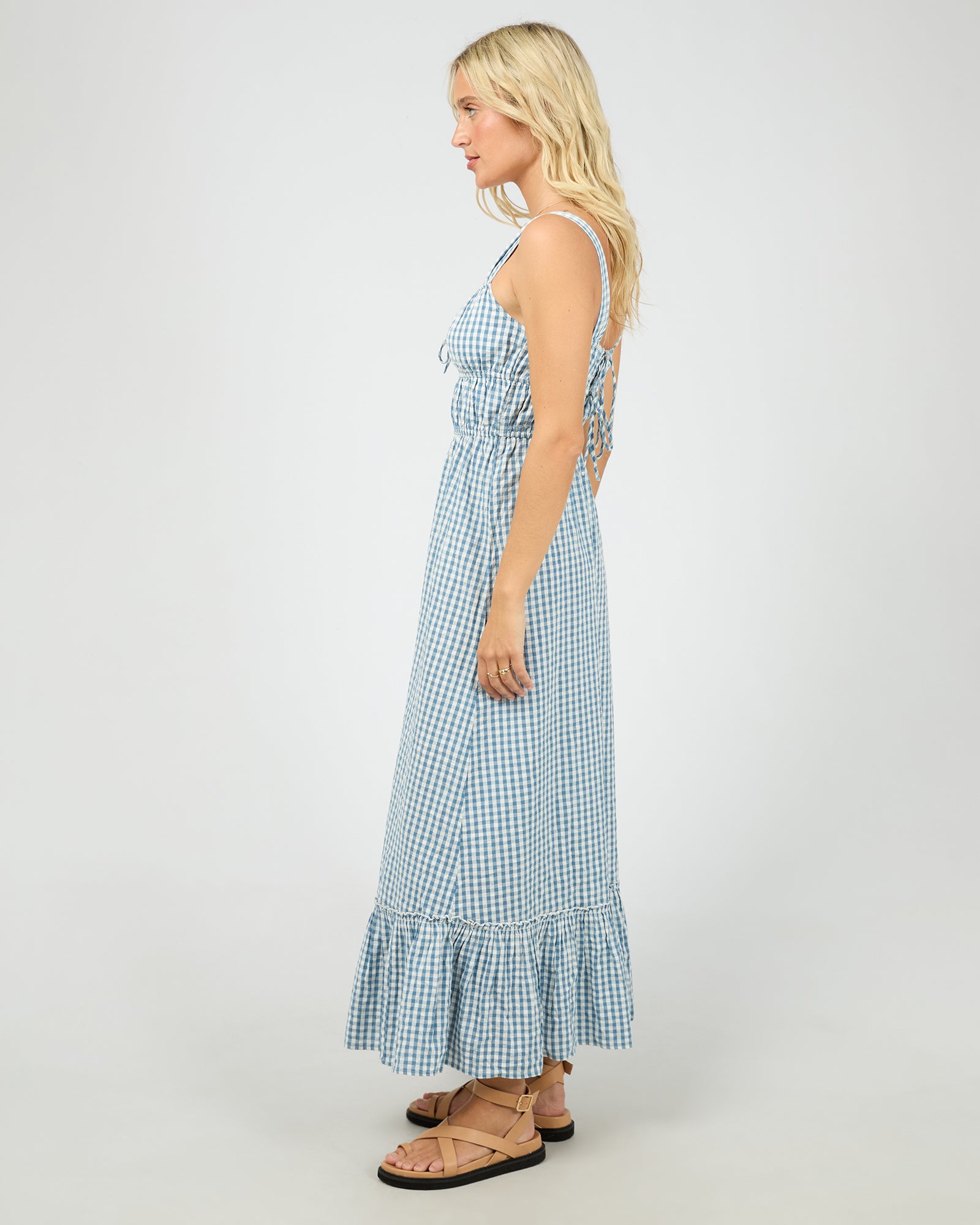 All About Eve Micky Maxi Dress - Check