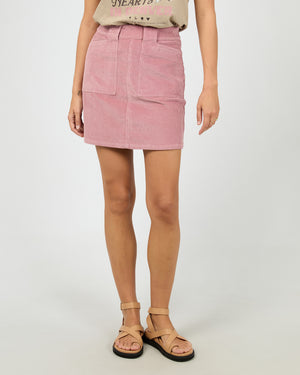 All About Eve Bailey Cord Skirt - Quartz