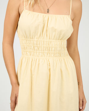 All About Eve Alessa Linen Maxi Dress - Yellow