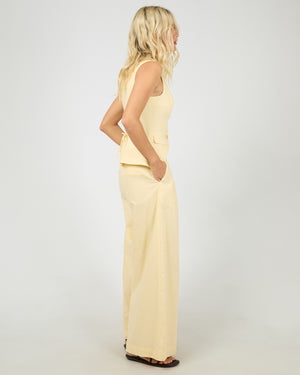 All About Eve Alessa Linen Pant - Yellow