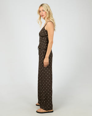 All About Eve Emelia Top - Brown