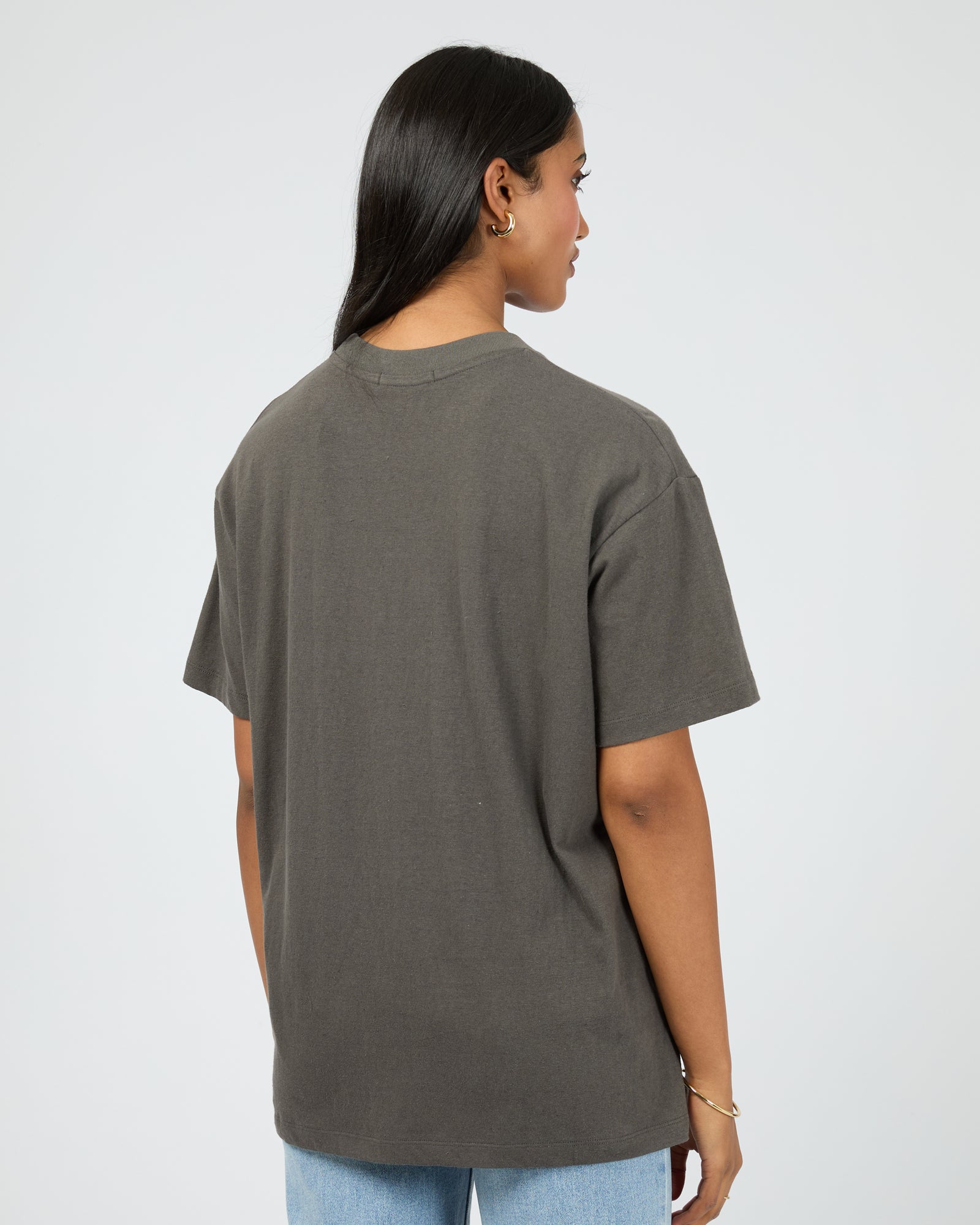 All About Eve Yellowstone Relaxed Tee - Charcoal