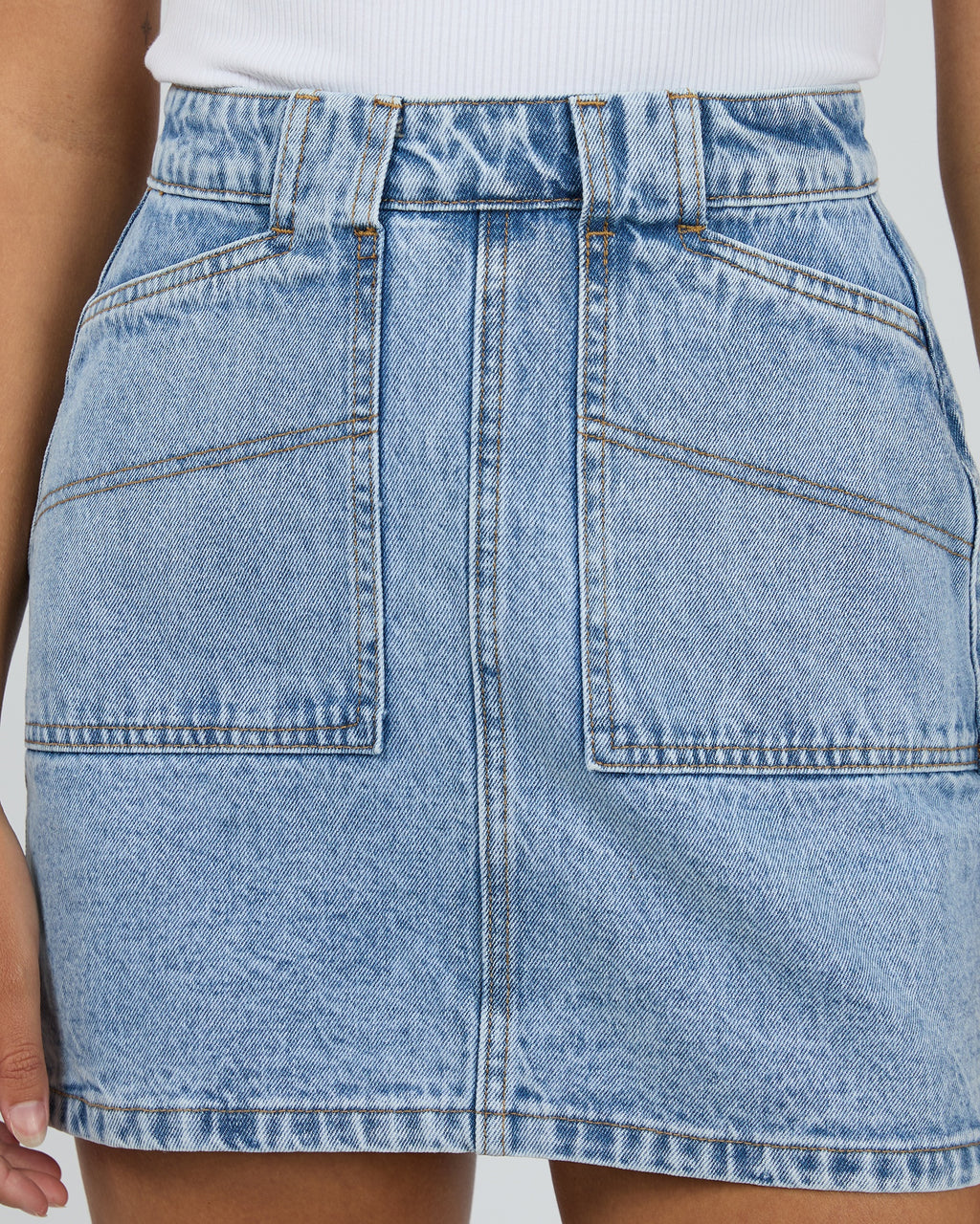 All About Eve Becca Skirt - Light Blue