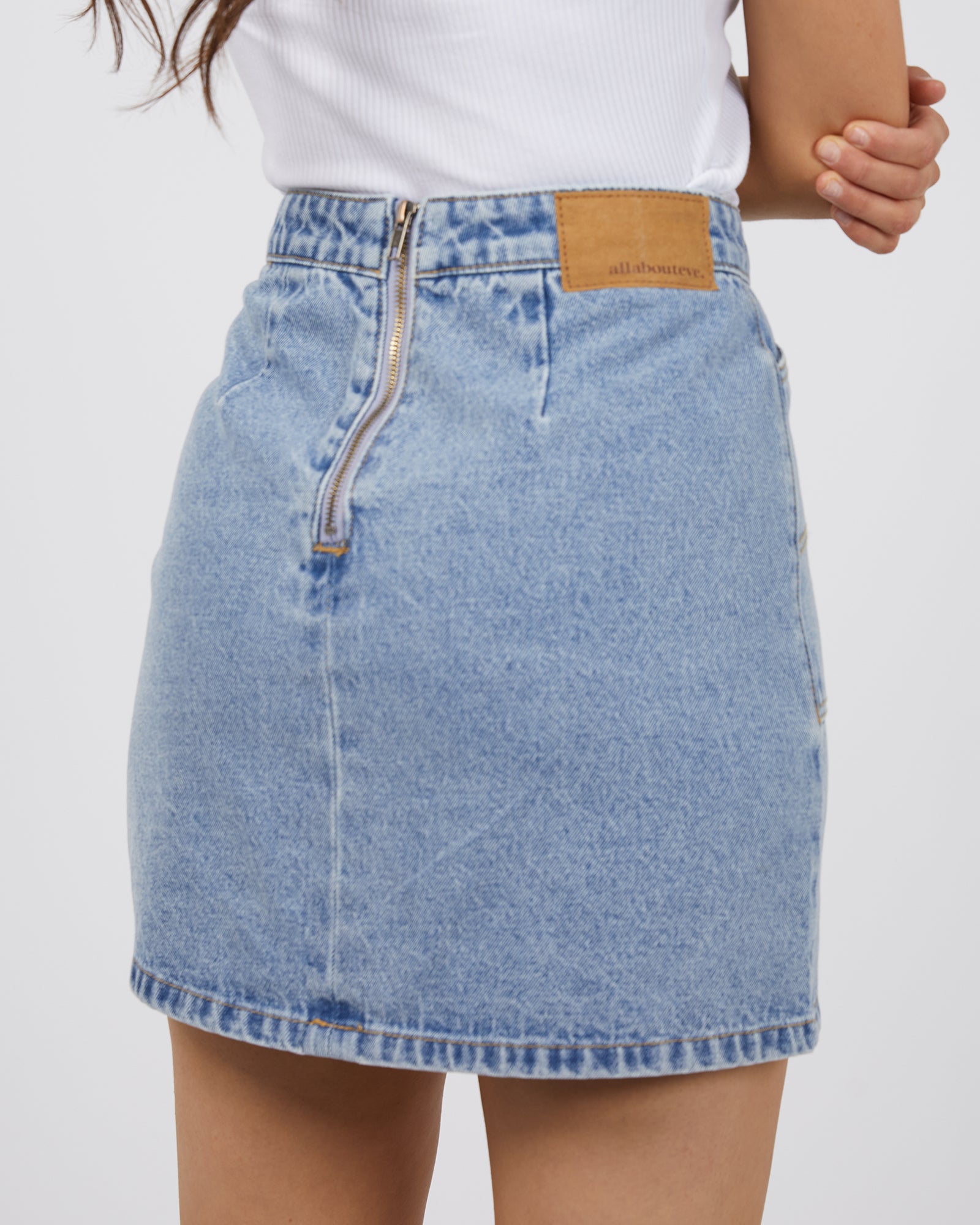 All About Eve Becca Skirt - Light Blue