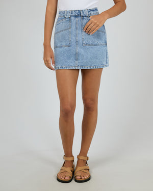 All About Eve Becca Skirt - Light Blue