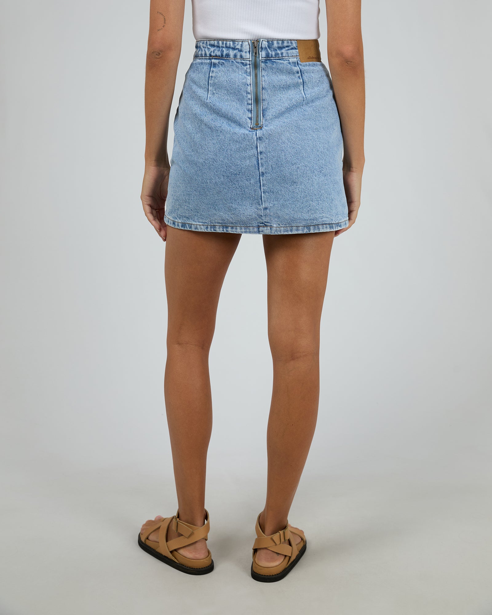 All About Eve Becca Skirt - Light Blue