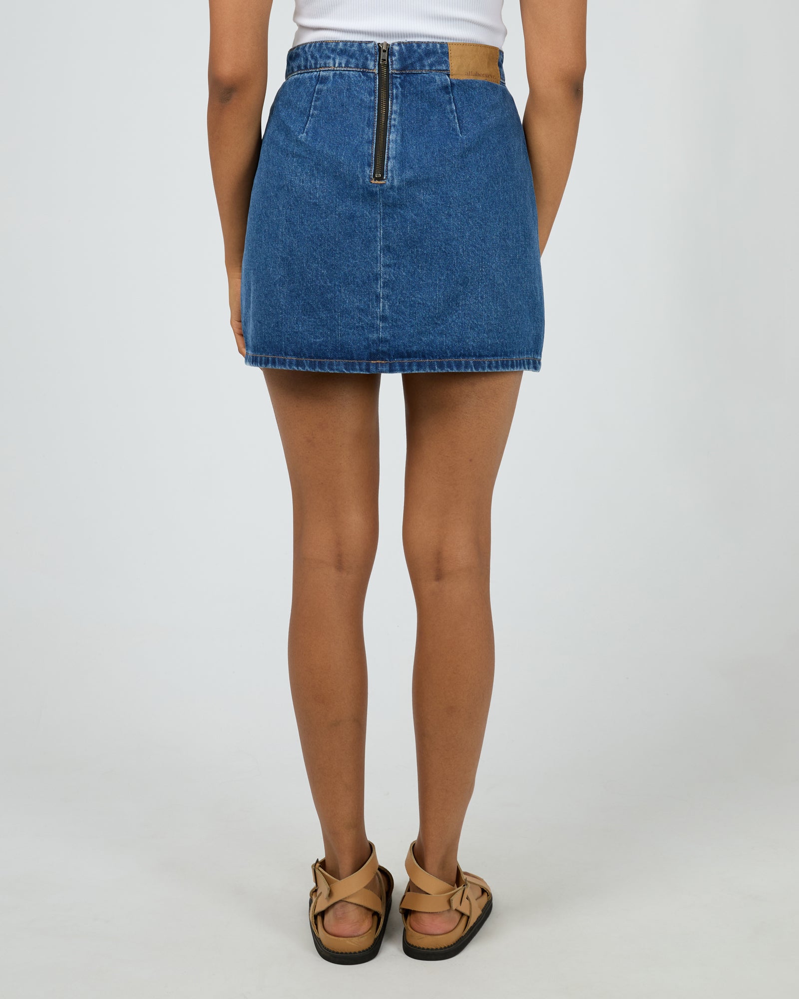 All About Eve Becca Skirt - Heritage Blue