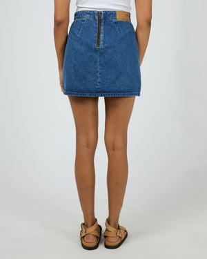 All About Eve Becca Skirt - Heritage Blue