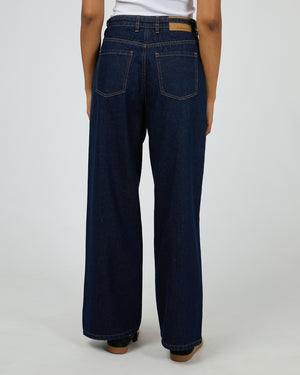 All About Eve Gia High Rise Baggy Jean - Indigo