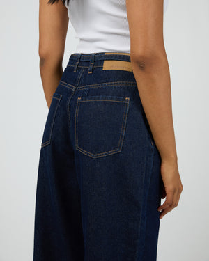 All About Eve Gia High Rise Baggy Jean - Indigo