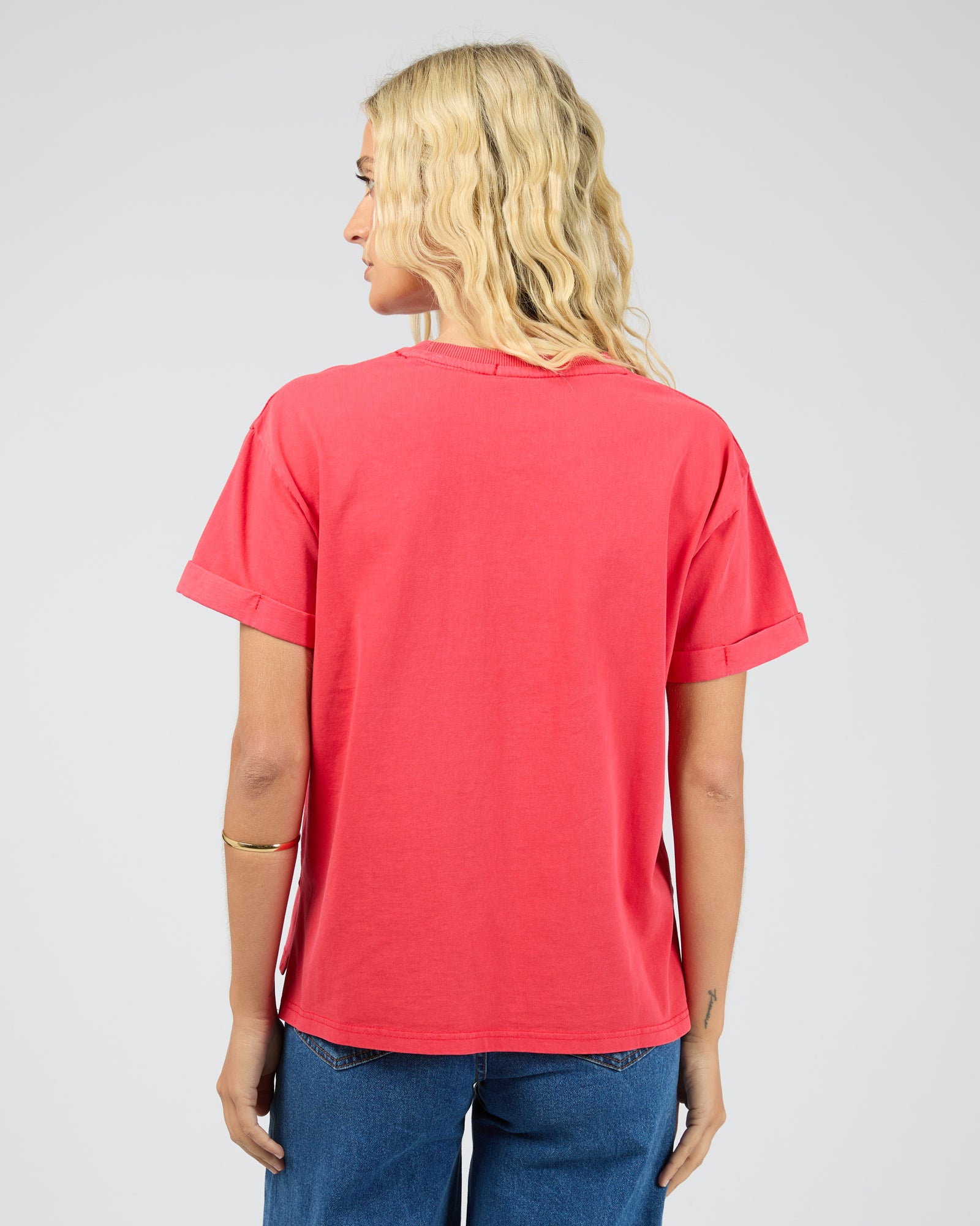 All About Eve Washed Tee - Red