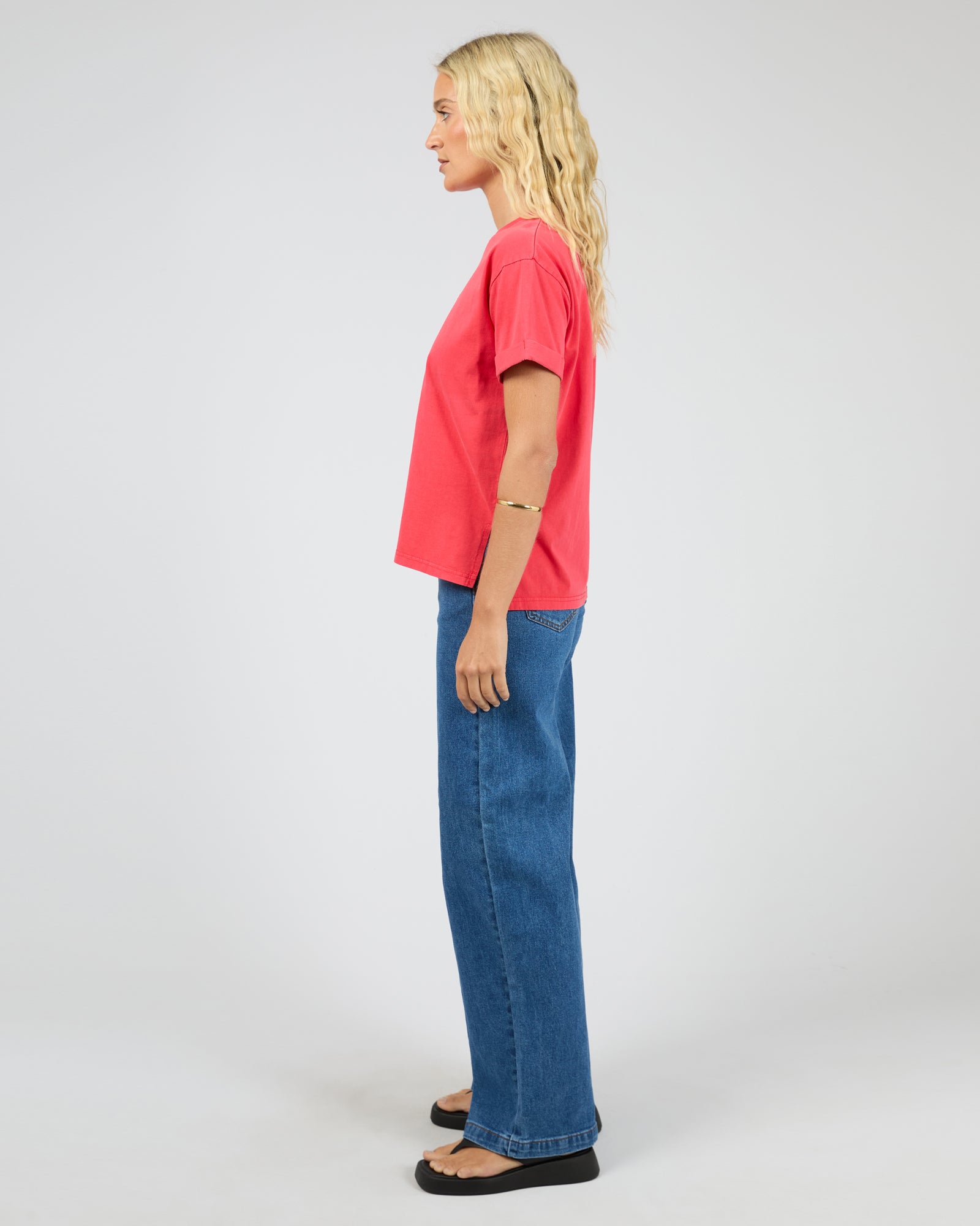 All About Eve Washed Tee - Red
