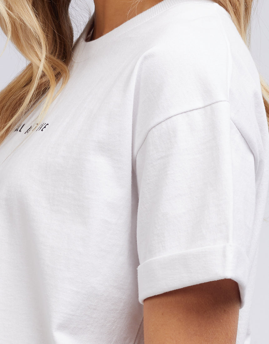 All About Eve Washed Tee - White