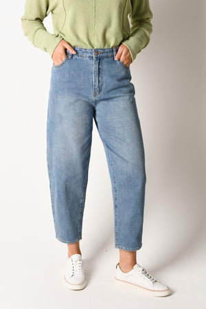 Ellis and Dewey Jean High Rise Vintage - Blue Denim