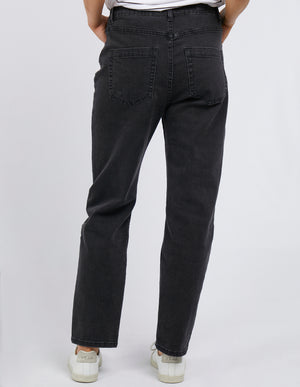 Foxwood Jean Barkly Straight Leg - Black