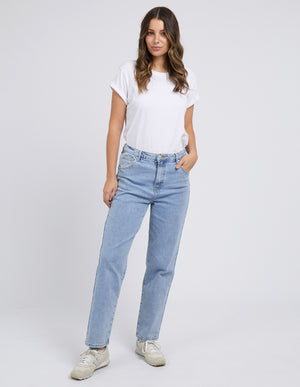 Foxwood Enmore Wide Leg Jean - Light Blue