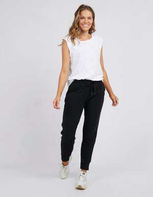 Foxwood Lazy Days Track Pant - Black