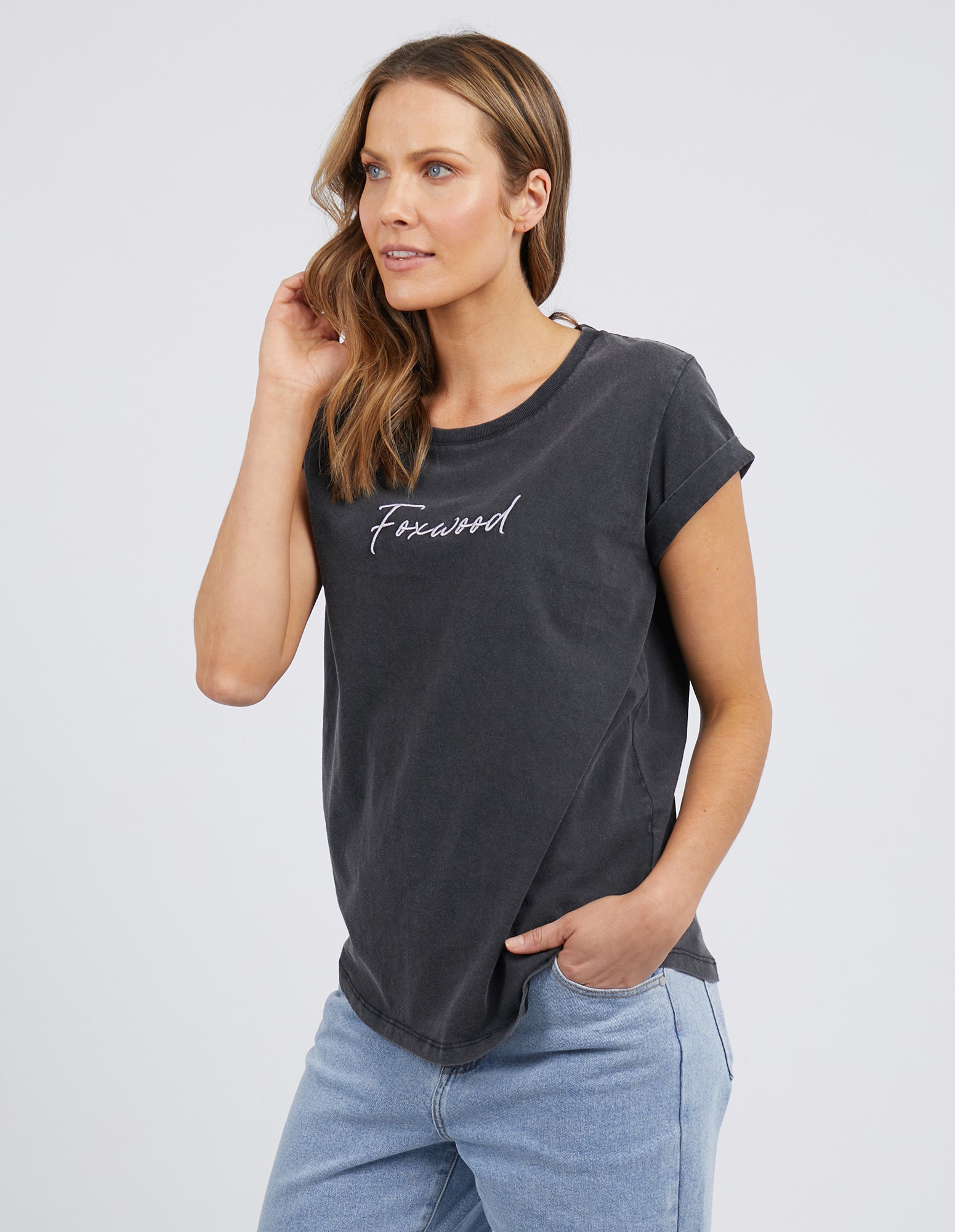 Foxwood Signature Tee - Black