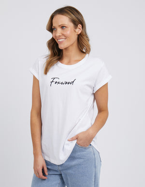 Foxwood Signature Tee - White