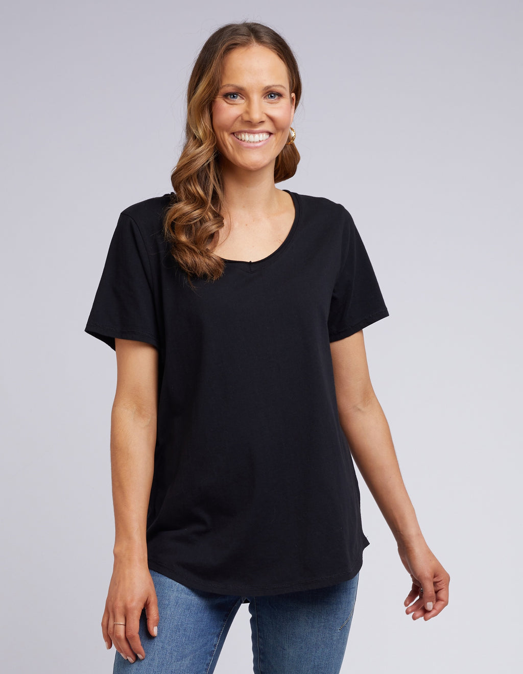 Foxwood Sammy Vee Tee - Black