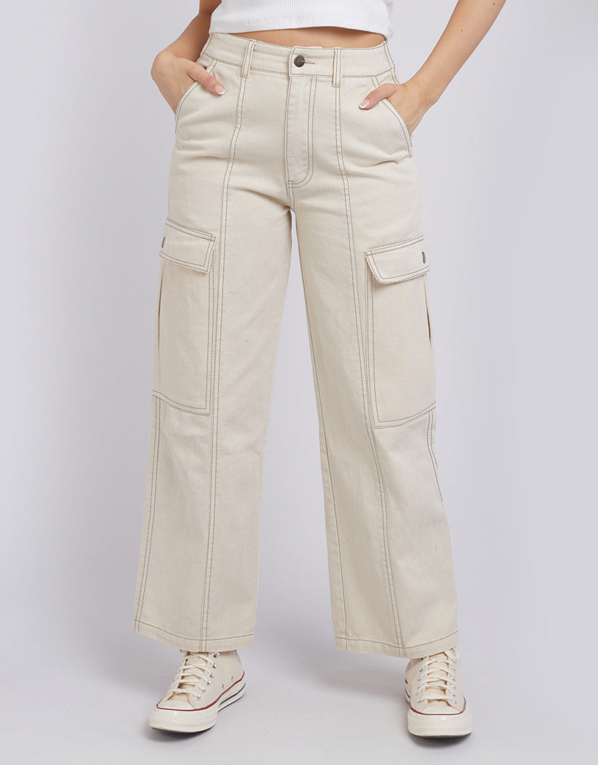 All About Eve Stevie Cargo Pant - Natural