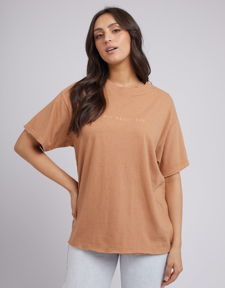 All About Eve The Authentic Tee - Tan
