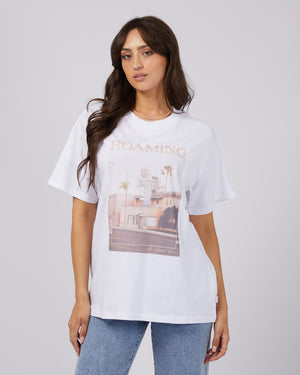 All About Eve Destination Tee - White