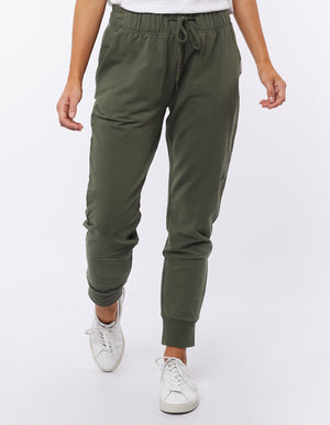 Foxwood Lazy Days Track Pant - Khaki