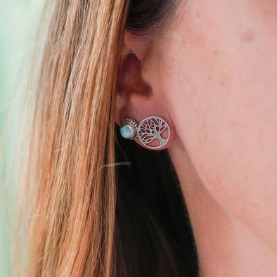 Earrings Tree Of Life Stud